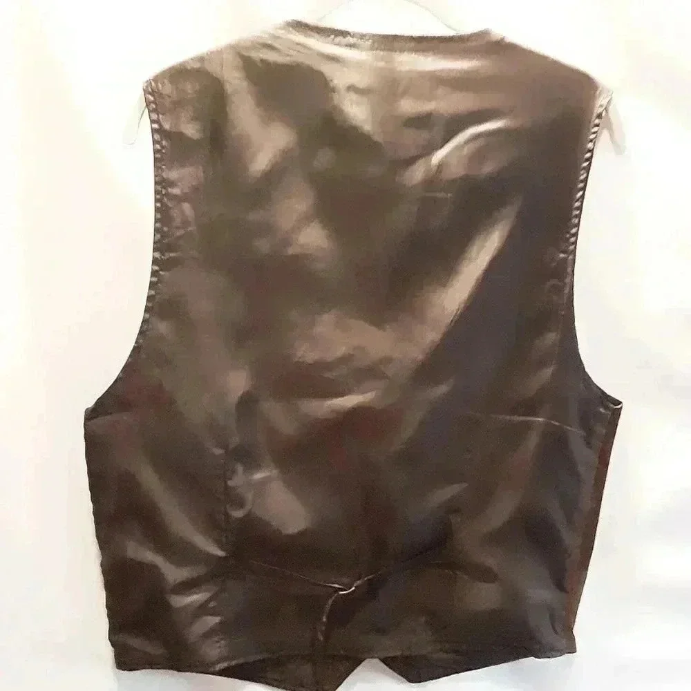 Leather Vest - Picture 2 of 2
